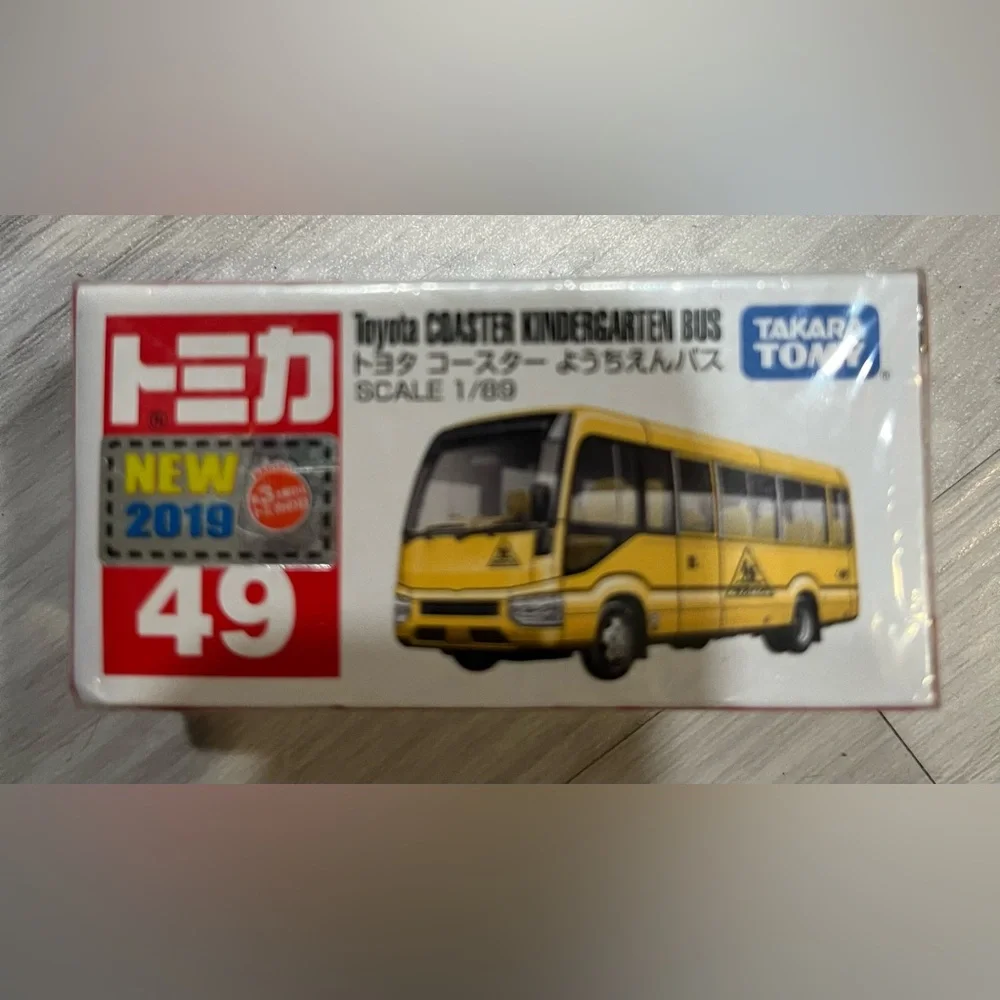 Takara Tomy 1/89 Tomica No.49 Toyota COASTER‎ KINDERGARTEN BUS New JP